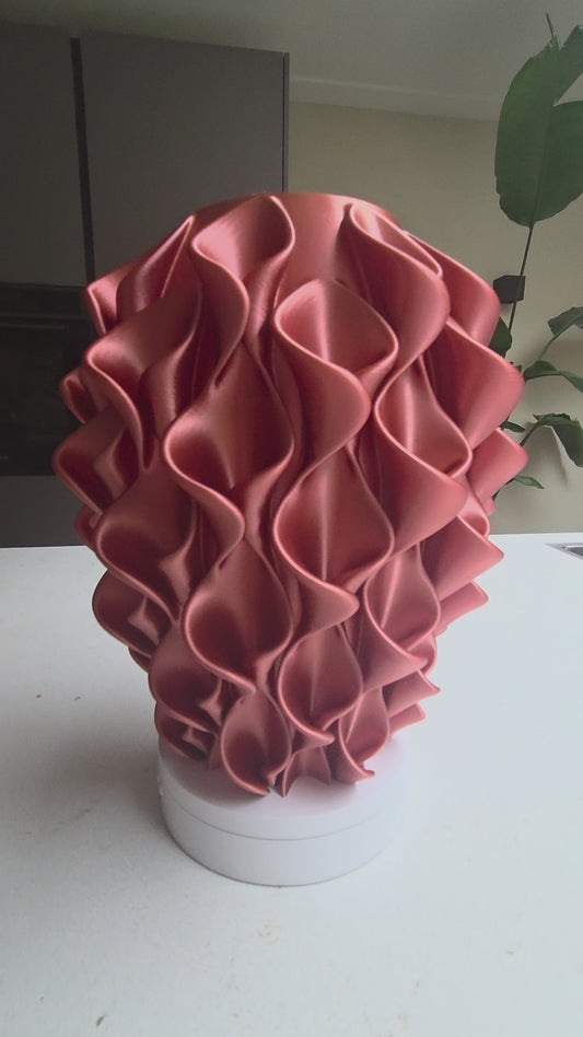 3D Geprinte Vaas Koper