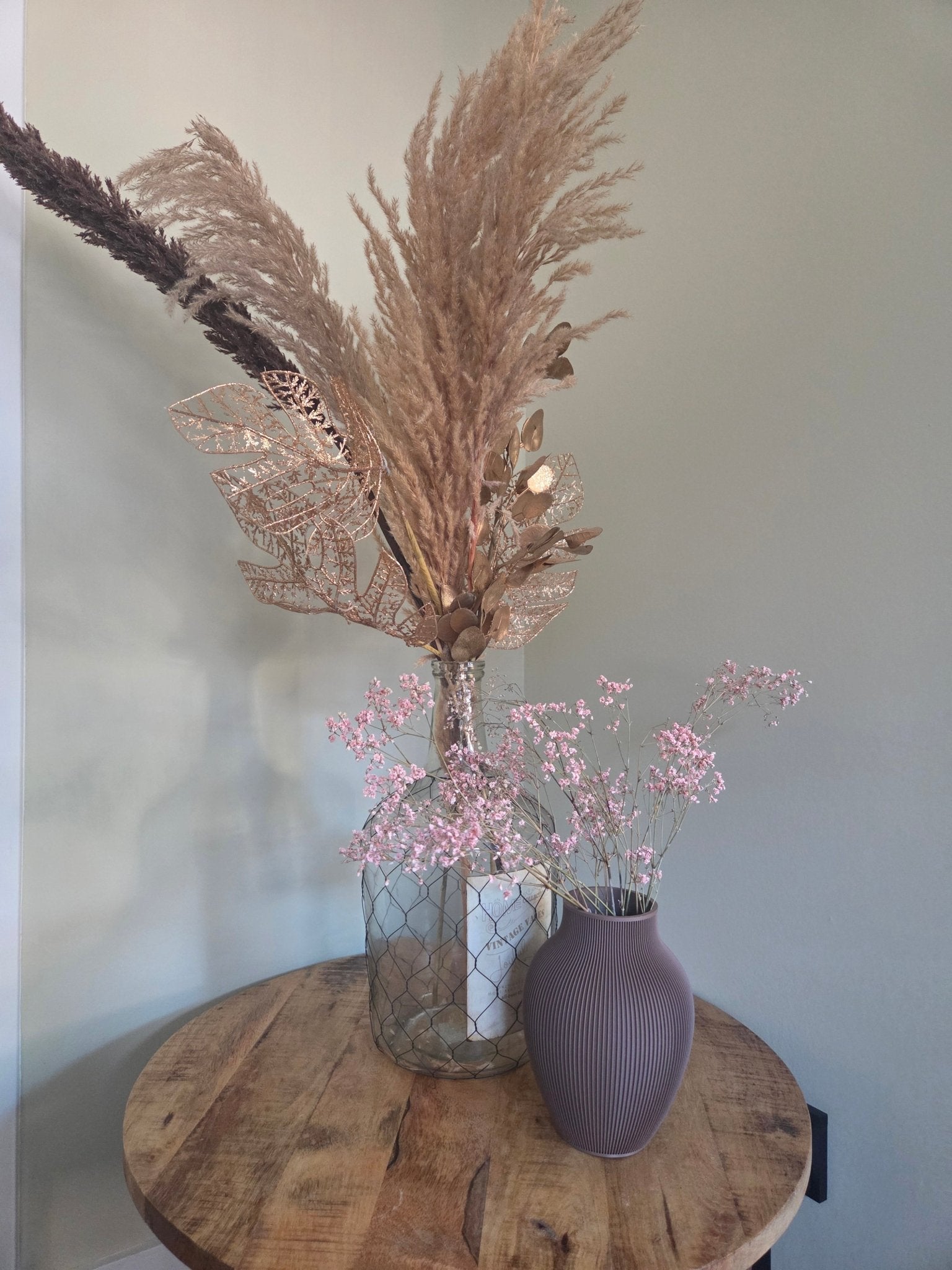 3D - geprinte Design Vaas – 20 cm hoog - 3DTS