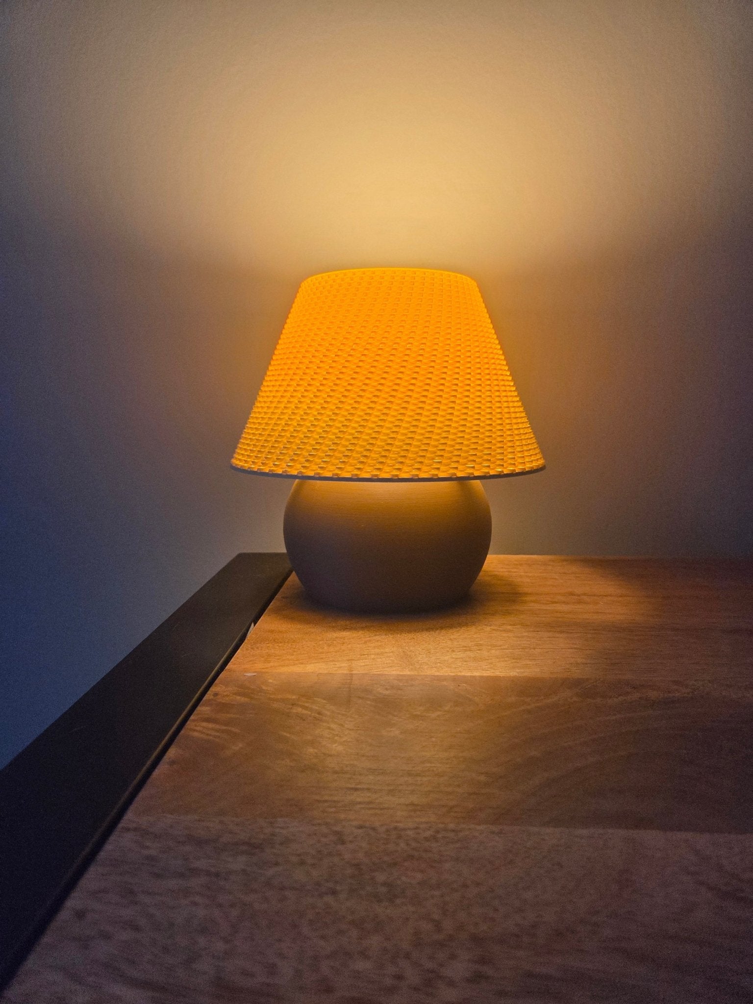 💡 3D - geprinte Tafellamp – Warm Licht & Modern Design - 3DTS