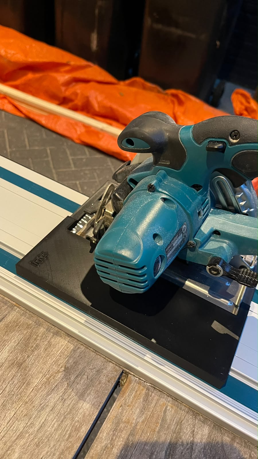 Geleiderailadapter voor Makita DSS501 cirkelzaag - 3DTS