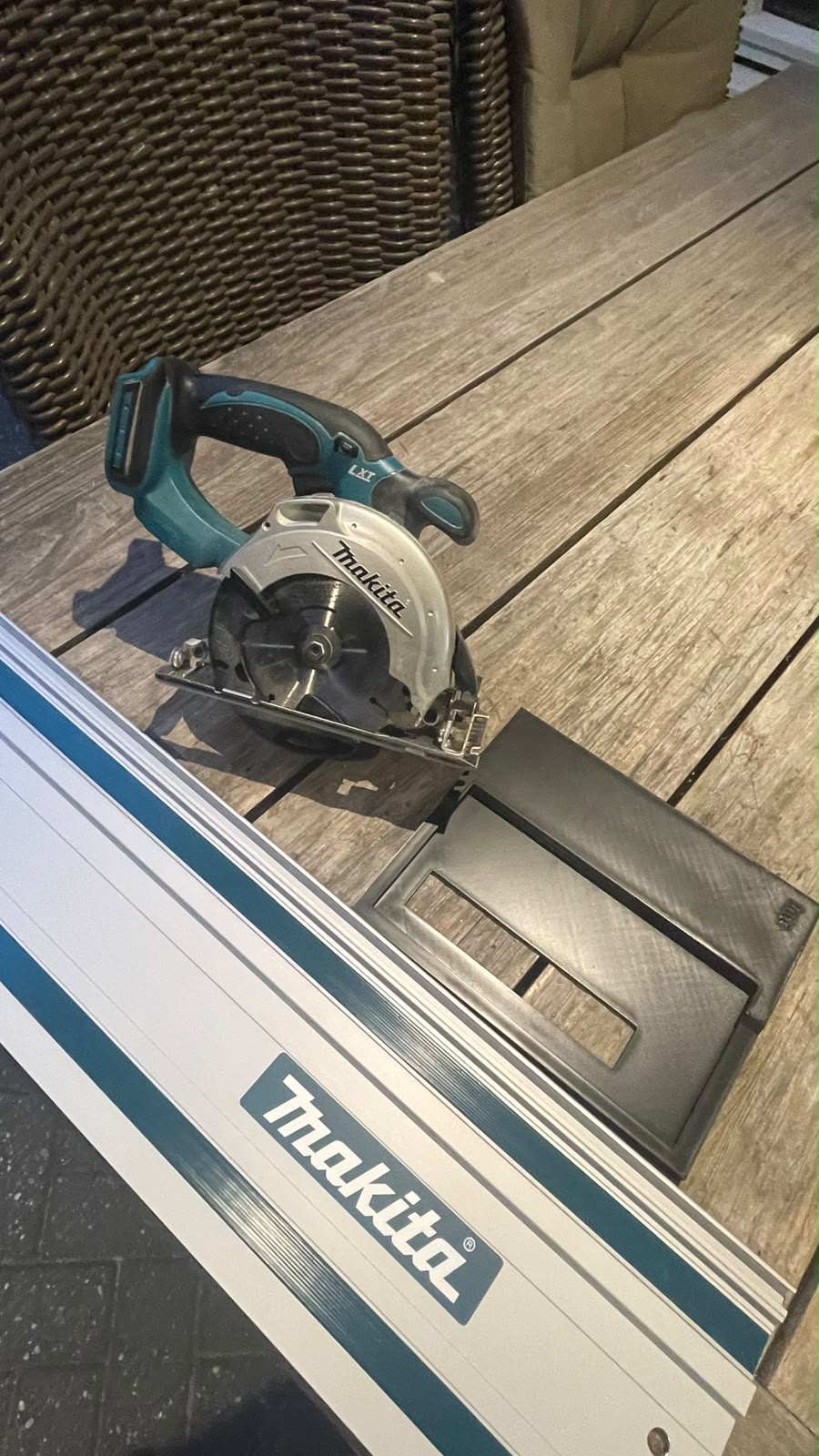 Geleiderailadapter voor Makita DSS501 cirkelzaag - 3DTS