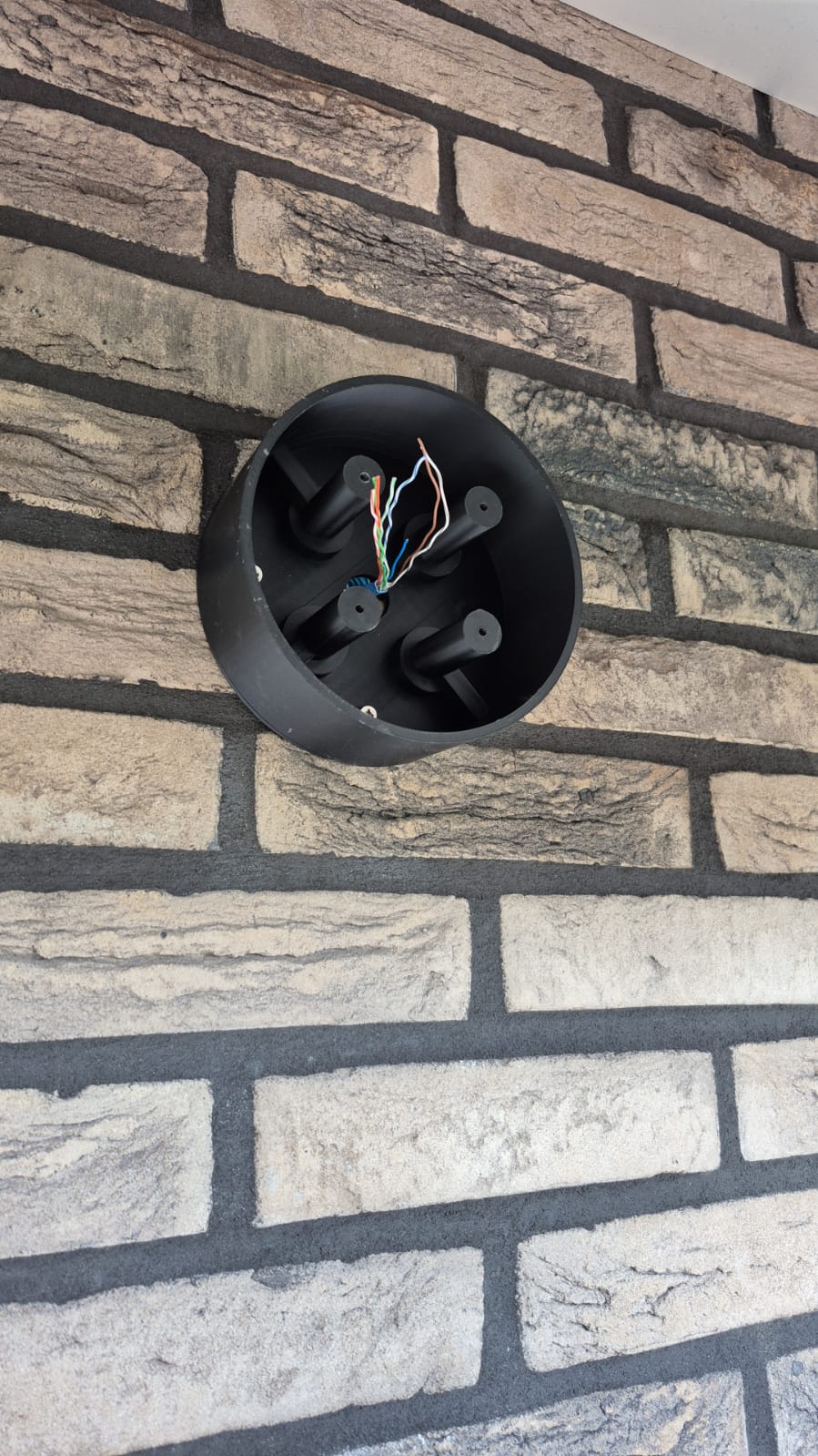 Junction Box / Muurmontage Behuizing voor Ubiquiti UniFi Protect G6 Dome — Weerbestendig - 3DTS