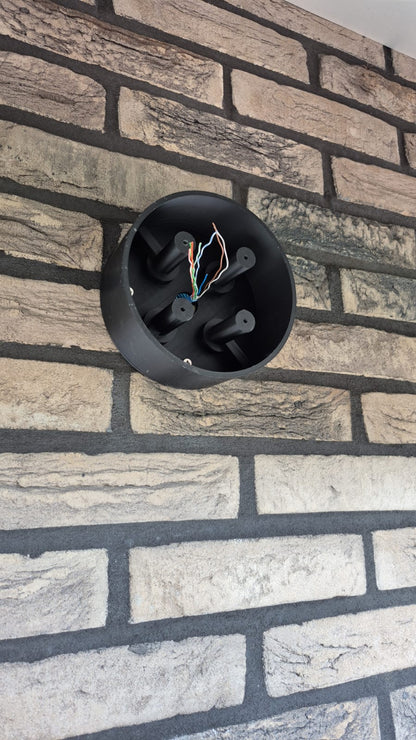 Junction Box / Muurmontage Behuizing voor Ubiquiti UniFi Protect G6 Dome — Weerbestendig - 3DTS