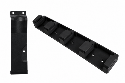 DC18RD duo opladerhouder en 4-voudige Makita 18V accuhouder, zonder oplader of accu’s