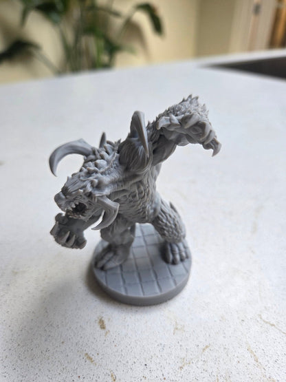 Miniatuur Demon monster D&D tabletop - 3DTS