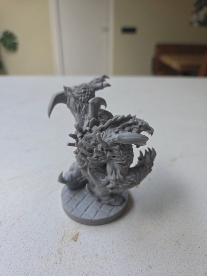 Miniatuur Demon monster D&D tabletop - 3DTS
