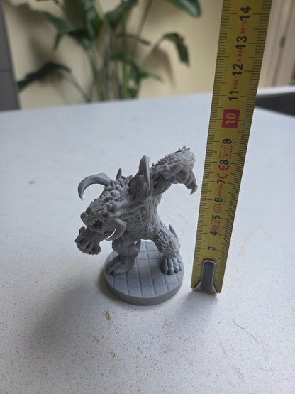 Miniatuur Demon monster D&D tabletop - 3DTS