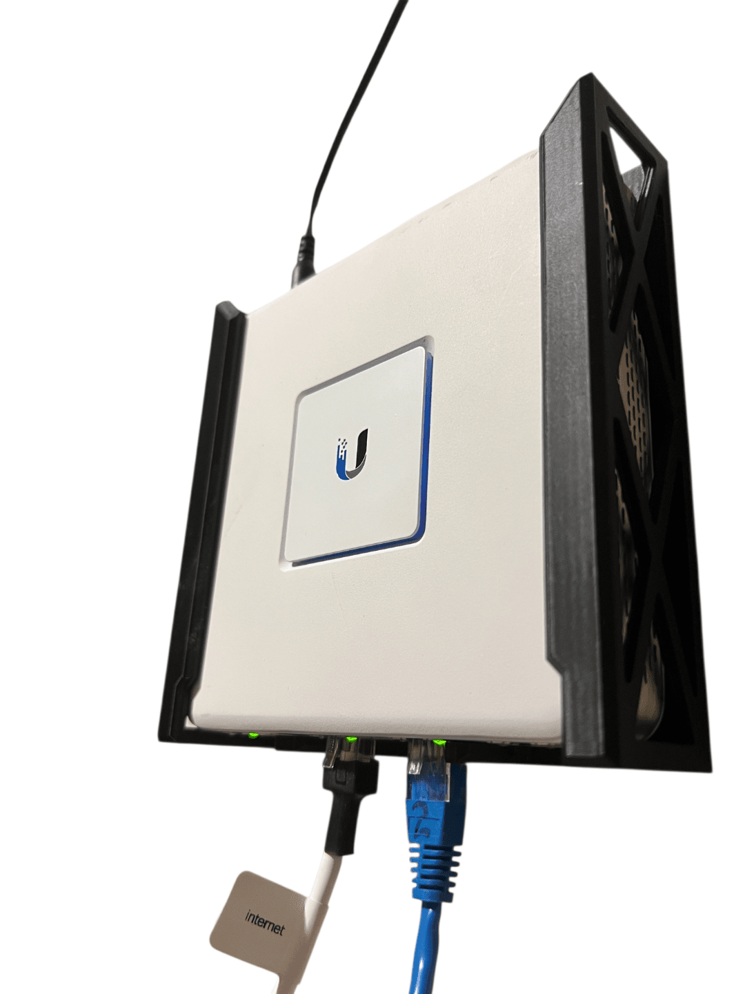 Ubiquiti USG Wall Mount – Slimme Wandhouder met Ventilatie - 3DTS