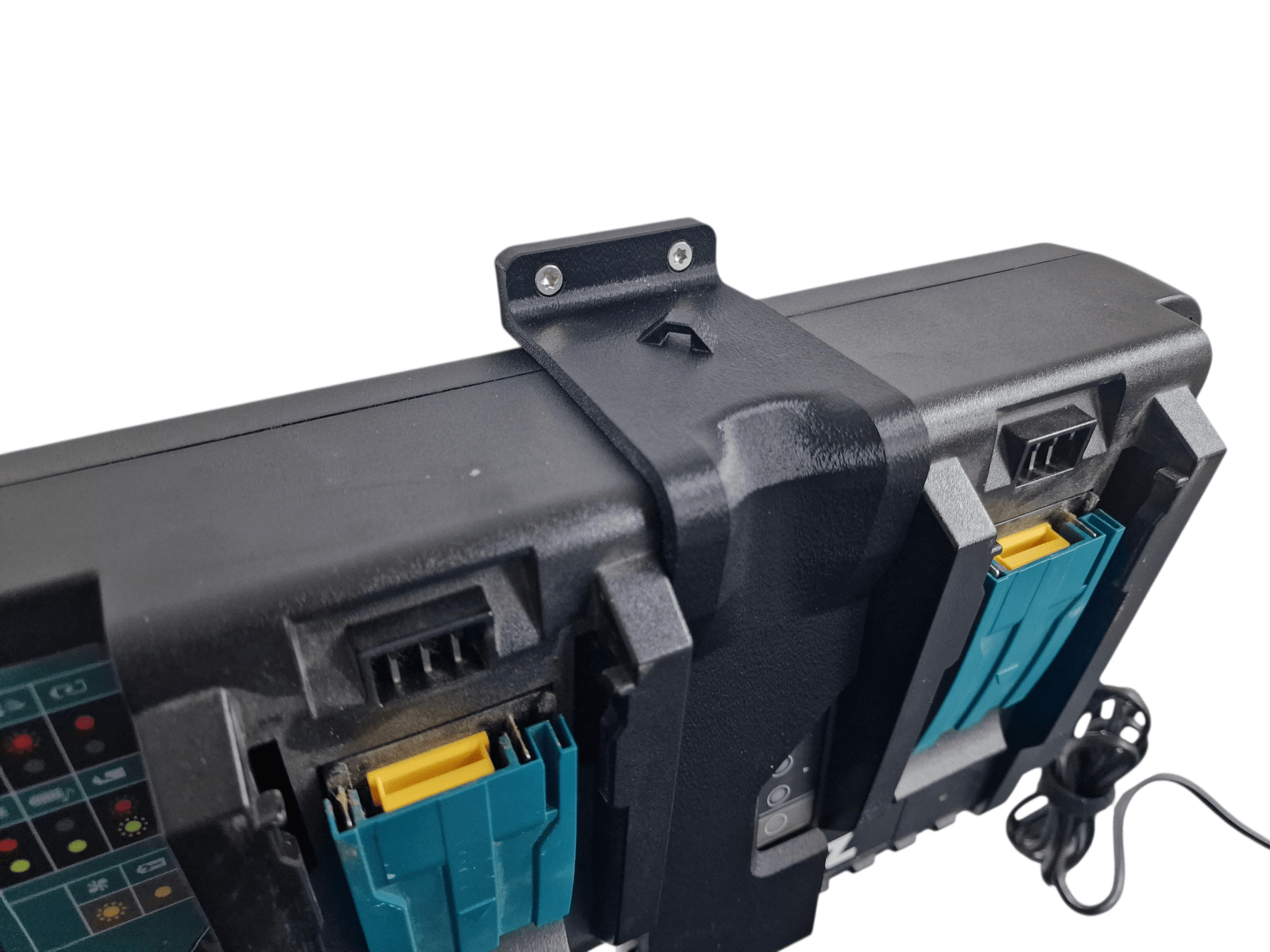 Wandhouder voor Makita DC18RD Duo Oplader – 3D Geprint – Compatibel met 18V Laadstation - 3DTS